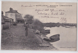 44 BOUAYE - Bords Du Lac La Maison Du Garde Et L'Acheneau - Bouaye