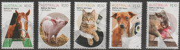 AUSTRALIA - USED 2021 RSPCA 100 Years Of Caring And Protection Set Of Five - Gebraucht