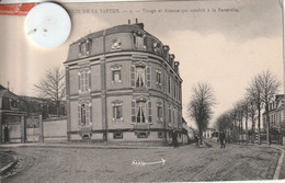 72 - Carte Postale Ancienne  Du CIRCUIT DE LA SARTHE     Virage Et Avenue Qui Conduit à La Passerelle - Other & Unclassified