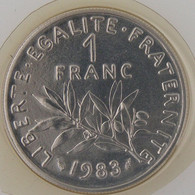 France, 1 Franc 1983 FDC, KM# 925.1 - H. 1 Franc