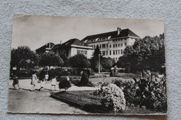 G583, Cpsm 1955, Brive, La Poste Et Les Jardins, Corrèze 19 - Brive La Gaillarde