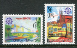 YUGOSLAVIA (Serbia & Montenegro) 2004  Universal Children's Day  MNH / **  Michel 3215-16 - Unused Stamps
