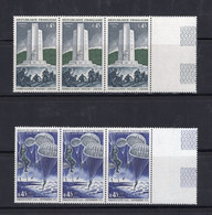 France 1969 - 25th Anniversary Of The Liberation - Strip Of 3 Stamps - Stamps 2v - MNH** -  Superb*** - Collections