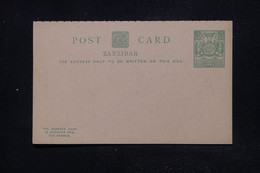 ZANZIBAR - Entier Postal + Réponse  Non Circulé - L 113824 - Zanzibar (...-1963)