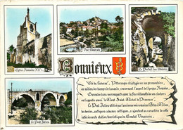 CPSM BONNIEUX - Multivues - Timbre  L1141 - Bonnieux