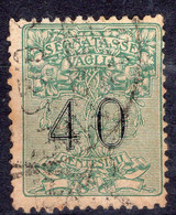 Regno D'Italia (1924) - Segnatasse Per Vaglia, 40 Cent. Verde Mirto Ø - Segnatasse