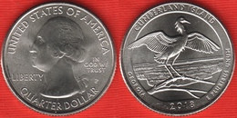 USA Quarter (1/4 Dollar) 2018 P Mint "Cumberland Island" UNC - 2010-...: National Parks