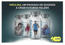 PORTUGAL - Entier Postaux N20g - 100 Years Of Insulin - A Successful Past Creating Happy Futures - Geneeskunde