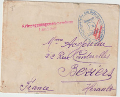 4907 PRISONNIER DE GUERRE. KRIEGSGEFANGENEN.ww1 GEFANGENEN-LAGERS LANDSHUT Beziers Acgouau - Oorlog 1914-18