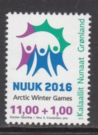 2015 Greenland Arctic Games Semi-Postal  Complete Set Of 1 MNH @ 75% Face Value - Neufs