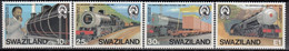 SWAZILAND 466-469,unused,trains - Swaziland (1968-...)