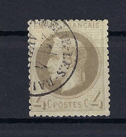 Frankreich Yvert No.27Ab Gestempelt Kat.110,-€ - 1863-1870 Napoleon III With Laurels