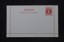 CANADA - Entier Postal Type Victoria ( Carte Lettre ), Non Circulé - L 113848 - 1860-1899 Regering Van Victoria