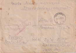 1948 LETTRE DE PRISONNIER DE GUERRE DE JAWORZNO POUR KÖLN - Covers & Documents