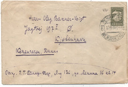 RUSSIE  ( U R S S )N° 430 / LETTRE Pour LE DANEMARK  - C à D LENINGRAD / 25-8-35 - Lettres & Documents