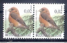 BELGIE * Buzin * Nr 2918 * Postfris Xx * HELDER FLUOR  PAPIER - 1985-.. Birds (Buzin)