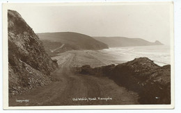 Postcard  Old Welsh Rd Newgale Beach Unused Rp - Pembrokeshire