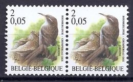 BELGIE * Buzin * Nr 2919 * Postfris Xx * HELDER FLUOR  PAPIER - 1985-.. Birds (Buzin)