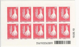 Nlle Calédonie - 2010 - Série Courante-Le Cagou Et Pins Colonnaires - C1100 ** - Postzegelboekjes
