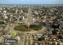 1 AK Benin * Blick Auf Die Stadt Cotonou - Regierungssitz Aber Nicht Die Hauptstadt Des Landes - Luftbildaufnahme * - Benín