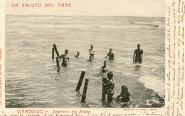 Italie - Viareggio - Bagnanti Nel Bagno - Saluto Dal Mare - Viareggio