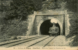 Lagny * Chalifert * Environs * Sortie Du Tunnel Du Chemin De Fer * Train Locomotive - Lagny Sur Marne