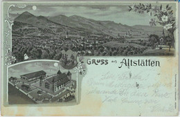 57502 - SWITZERLAND Schweiz - Ansichtskarten VINTAGE  POSTCARD - SG  Altstätten 1899 - Altstätten