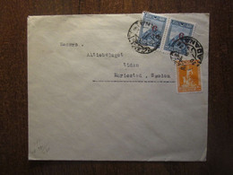 1929 TURKEY ADANA COVER To SWEDEN - Covers & Documents