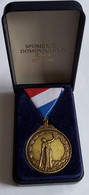 MEMORIAL MEDAL OF CROATIAN HOMELAND WAR 1991. IN BOX  Spomenica Domovinskog Rata 1991 Croatia - Andere & Zonder Classificatie