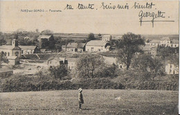 Julot1939 ..-- AUBY ..-- Panorama Et Enfant . 1928 Vers NOYERS ( Melle C. DURAND ) . Voir Verso . - Bertrix