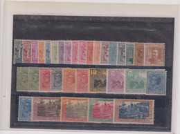 MONACO-  SERIE TP N° 73/103  X  1924 - Unused Stamps