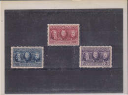 MONACO-  SERIE TP N° 111/113  XX- MNH  TTB  1928 - Unused Stamps