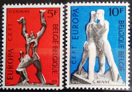 EUROPA 1974 - BELGIQUE                    N° 1707/1708                       NEUF** - 1974