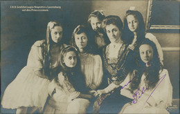 LU LUXEMBOURG DIVERS  / Grossherzogin Regentin Mit Dem Prinzessinnen / - Grossherzogliche Familie