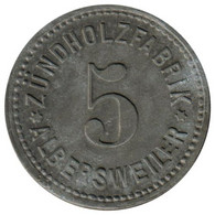 ALLEMAGNE - ALBERSWEILER - 05.1 - Monnaie De Nécessité - 5 Pfennig - Notgeld