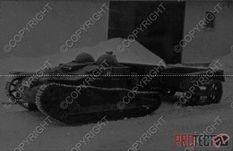 REPRO Romania Romanian Photo Military WW 2 2WK Technic Technik Diapositive Negative Slide Photo Foto Airplane Panzer 005 - Guerra, Militari