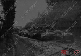 REPRO Romania Romanian Photo Military WW 2 2WK Technic Technik Diapositive Negative Slide Photo Foto Airplane Panzer 009 - Guerre, Militaire