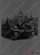 REPRO Romania Romanian Photo Military WW 2 2WK Technic Technik Diapositive Negative Slide Photo Foto Airplane Panzer 032 - Guerra, Militari