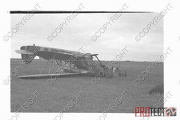 REPRO Romania Romanian Photo Military WW 2 2WK Technic Technik Diapositive Negative Slide Photo Foto Airplane Panzer 040 - Oorlog, Militair