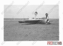 REPRO Romania Romanian Photo Military WW 2 2WK Technic Technik Diapositive Negative Slide Photo Foto Airplane Panzer 046 - Guerra, Militari