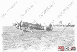 REPRO Romania Romanian Photo Military WW 2 2WK Technic Technik Diapositive Negative Slide Photo Foto Airplane Panzer 052 - Guerra, Militares