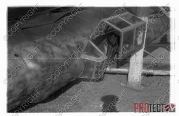 REPRO Romania Romanian Photo Military WW 2 2WK Technic Technik Diapositive Negative Slide Photo Foto Airplane Panzer 054 - Guerra, Militares