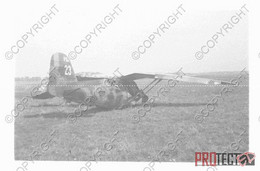 REPRO Romania Romanian Photo Military WW 2 2WK Technic Technik Diapositive Negative Slide Photo Foto Airplane Panzer 064 - Guerra, Militari