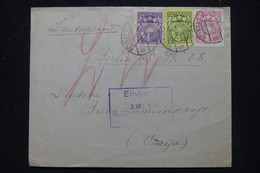 LETTONIE - Enveloppe De Riga Pour Berlin En 1931, Affranchissement Recto Et Verso - L 113921 - Lettland