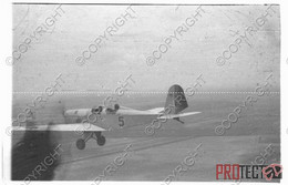 REPRO Romania Romanian Photo Military WW 2 2WK Technic Technik Diapositive Negative Slide Photo Foto Airplane Panzer 081 - Guerra, Militari