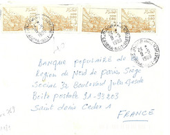 ALGERIE 1989 Lettre Ordinaire Avec 4 Exemplaires  YT 759 / Bon état / - Algerije (1962-...)