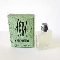 Miniatures De Parfum  1881 De  NINO CERRUTI   EDT 7 ML + Boite - Miniaturen Flesjes Heer (met Doos)