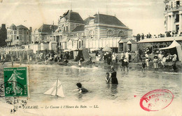 Paramé * Le Casino à Lh'ure Du Bain * Kursaal Baigneurs Maquette Bateau Voilier - Parame