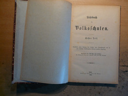 Livre Ecole élémentaire En Allemand 1910 - Schulbücher