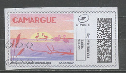 France - Frankreich Timbre Personnalisé Y&T N°MTEL LV20-092 - Michel N°BS(?) (o) - Camargue - Timbres à Imprimer (Montimbrenligne)